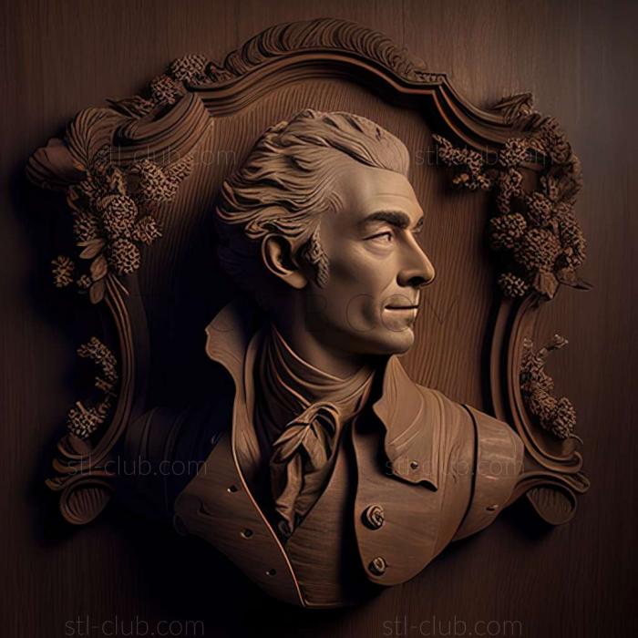 3D model Thomas Gainsborough (STL)